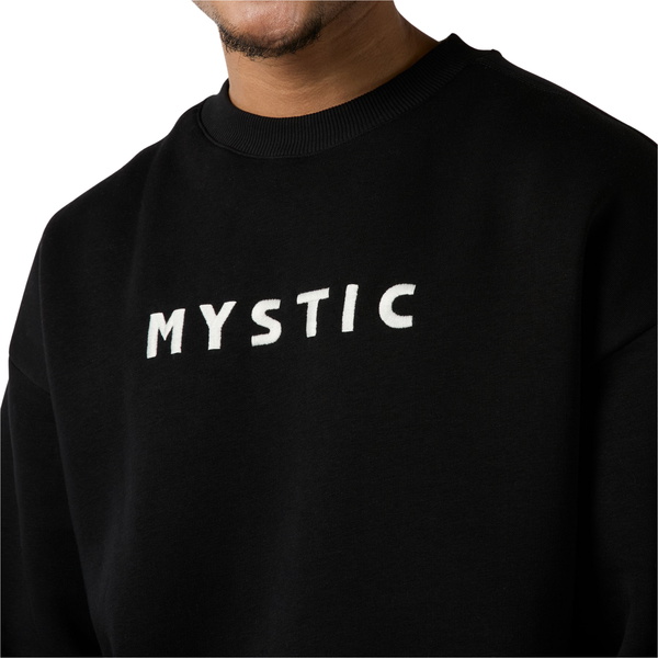 2026 Mystic Brand Crew Suor 35104.250135 - Black